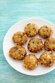 Sweet potato sabudana vada recipe | Sabudana recipe for vrat