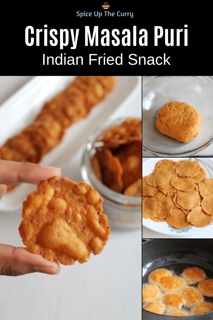 Crispy Masala Puri  Kadak Poori  - 8