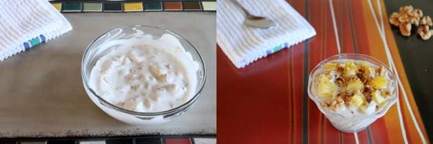 Pineapple Raita Recipe | How to make pineapple raita