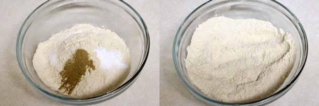 dry flour mixture