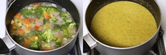 Broccoli soup recipe | Healthy broccoli soup | How to make broccoli soup