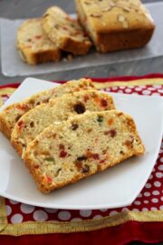 Eggless Tutti Frutti Cake Recipe | How to make tutti frutti cake