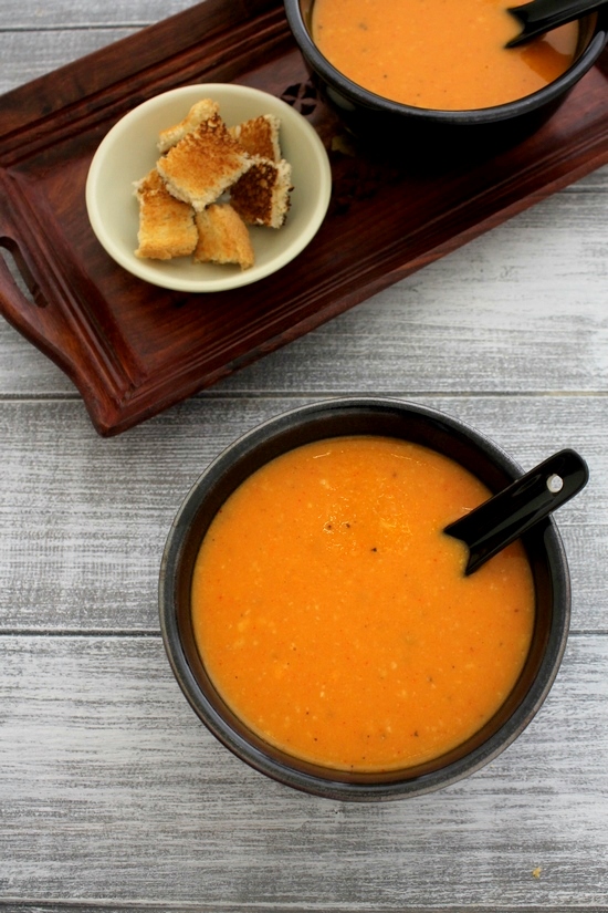 Tomato soup recipe, restaurant style | Homemade tomato soup