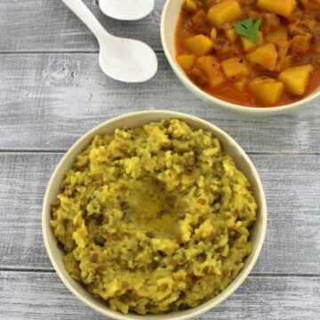 Gujarati khichdi recipe | How to make gujarati khichdi