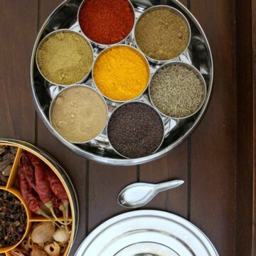Indian spice box | Masala dabba | Spice to include in masala dabba