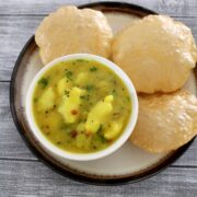 Poori masala recipe | How to make potato masala for pooris