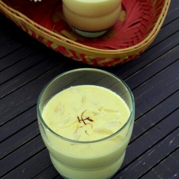 Badam milk recipe | How to make kesar badam milk recipe