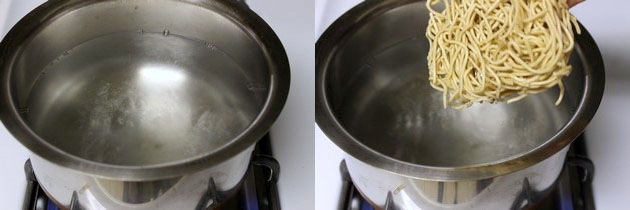 Boiled noodles for Indo-chinese recipes | Non-sticky boiled noodles