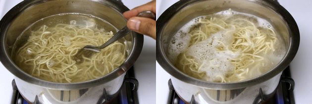 Boiled noodles for Indo-chinese recipes | Non-sticky boiled noodles