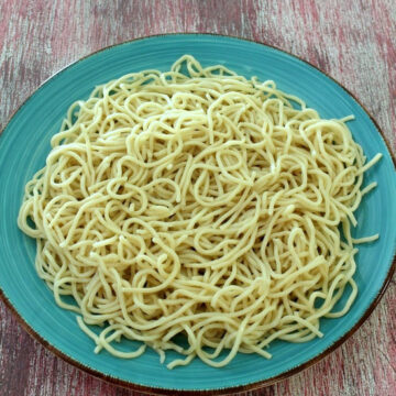 Boiled noodles for Indo-chinese recipes | Non-sticky boiled noodles