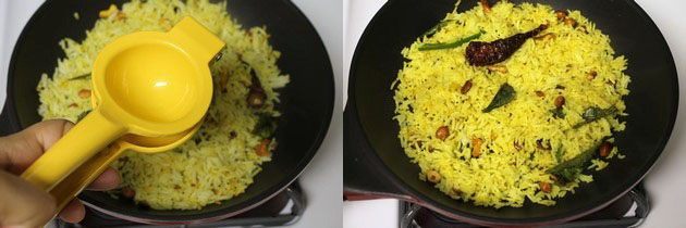 Lemon rice recipe | Chitrannam recipe | South Indian lemon rice