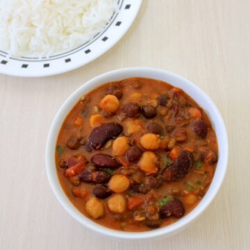 Mixed kathol recipe (Jain recipe) | Mixed beans Indian style