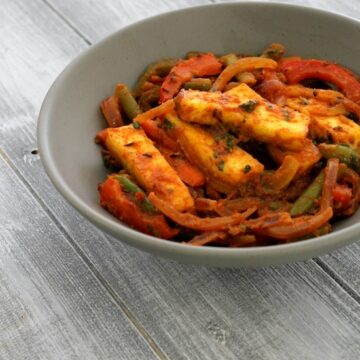 Paneer Jalfrezi recipe | How to make paneer jalfrezi