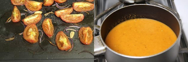 Roasted tomato soup recipe | Simple, quick, easy tomato soup