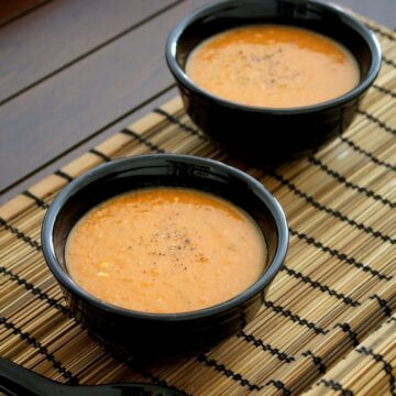 Roasted tomato soup recipe | Simple, quick, easy tomato soup