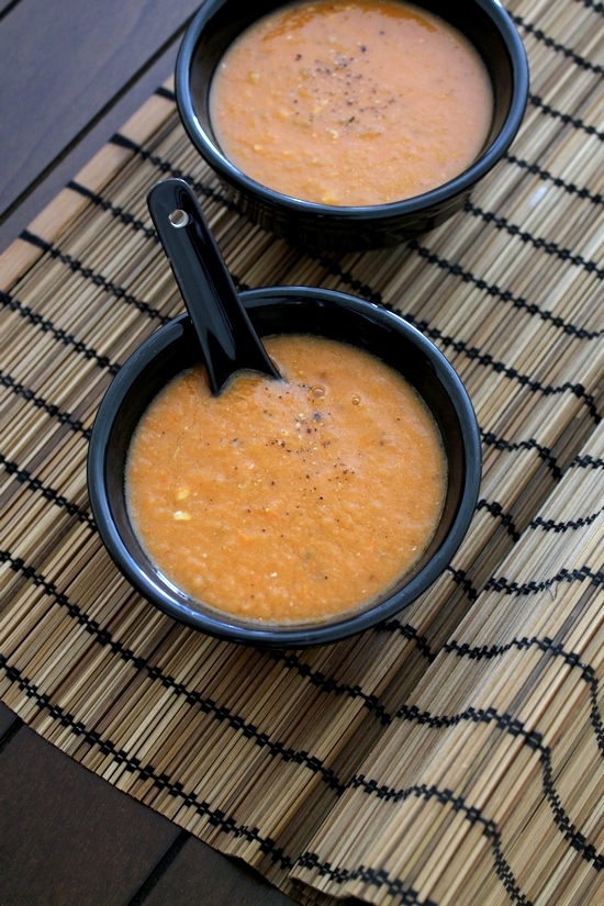 Roasted tomato soup recipe | Simple, quick, easy tomato soup