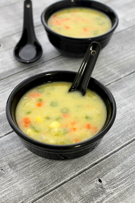 Sweet corn veg soup recipe | Indo Chinese sweet corn soup recipe