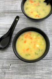 Sweet corn veg soup recipe | Indo Chinese sweet corn soup recipe