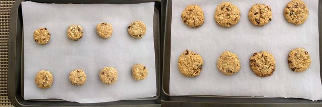 Eggless oatmeal raisin cookies recipe | Best oatmeal raisin cookies