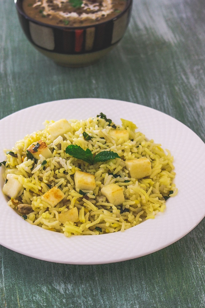 how to make paneer pulao