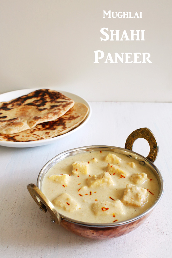 Looking for tasty, easy to make authentic shahi paneer recipe? You are at the right place. This is one of the popular cottage cheese Indian dishes that you will find in many Indian restaurants. Learn how to make homemade mughalai style shahi paneer gravy which has no tomatoes in it. Meaning it has creamy, rice white gravy. #Indianfoods #curries #cottagecheese
