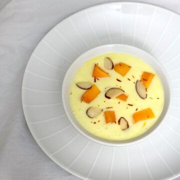 Sweet mango raita recipe | 5 Ingredients, 5 minutes mango dessert