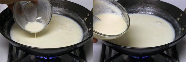 Vanilla ice cream recipe, How to make vanilla ice cream (eggless)