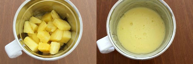 Pineapple juice recipe | How to make pineapple juice