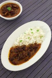 Rajma chawal recipe | How to make punjabi rajma chawal