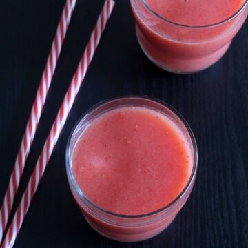 Strawberry watermelon juice recipe (Fresh fruit juice recipes)
