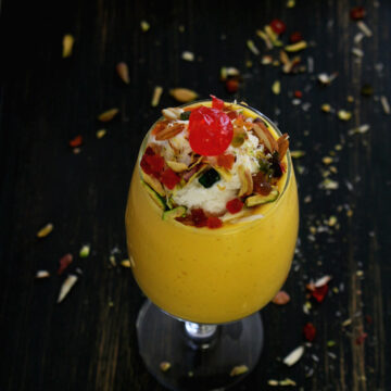 Mango mastani recipe | How to make mango mastani drink