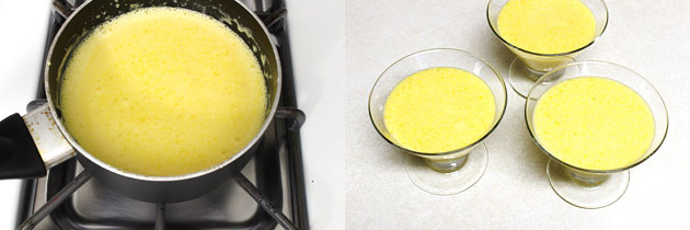 Mango pudding recipe (Without gelatin / With agar agar)