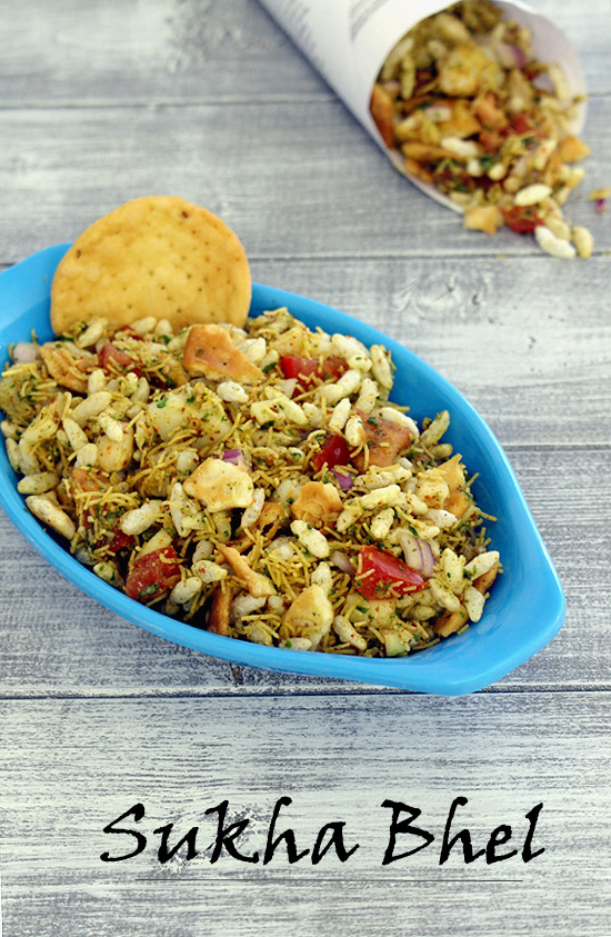 Sukha bhel recipe (Dry bhel recipe ), How to make sukha bhel puri