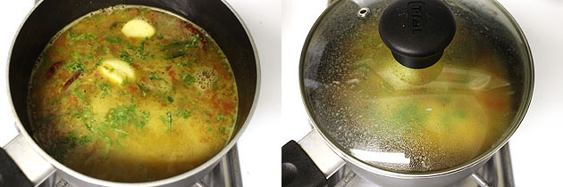 Dal Rasam recipe (Paruppu rasam) | how to make dal rasam