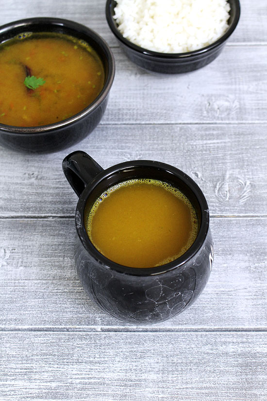 Dal Rasam recipe (Paruppu rasam) | how to make dal rasam