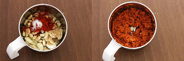 Dry garlic chutney recipe for vada pav (Vada pav chutney recipe)