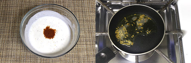 Plain raita recipe (Tadka Raita) | How to make plain raita