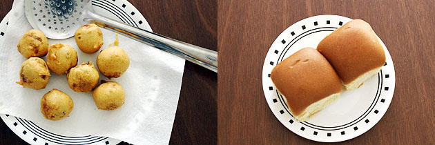batata vada and ladi pav for vada pav