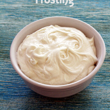 Buttercream frosting recipe (How to make buttercream frosting)