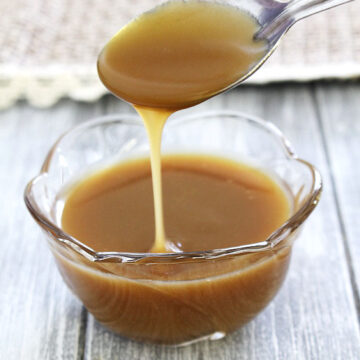 Homemade Butterscotch sauce recipe (How to make butterscotch sauce)