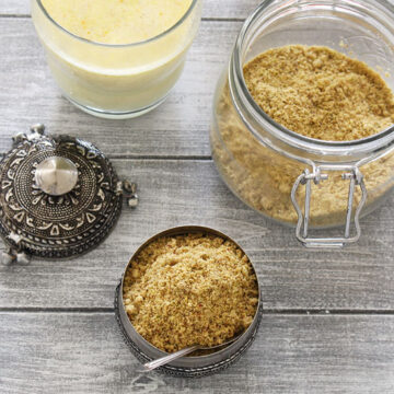 Milk masala powder recipe (How to make masala doodh powder)