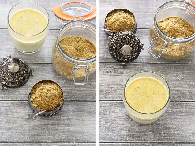 Milk masala powder recipe (How to make masala doodh powder)