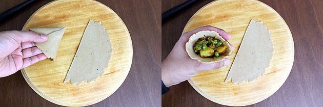 Baked samosa recipe (How to make samosa in the oven), Healthy samosa