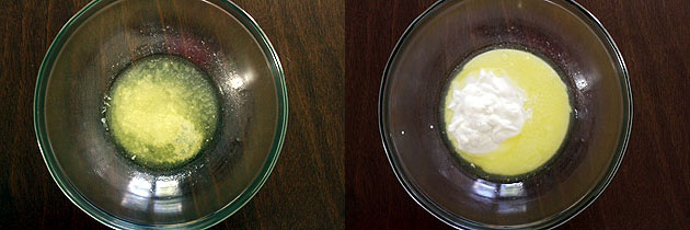 Eggless orange muffins recipe, How to make orange chocolate chip muffin