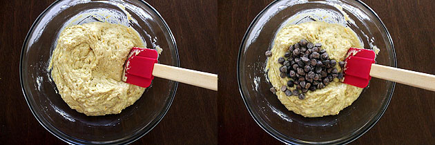 Eggless orange muffins recipe, How to make orange chocolate chip muffin