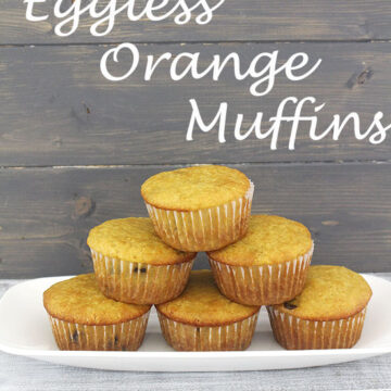 Eggless orange muffins recipe, How to make orange chocolate chip muffin
