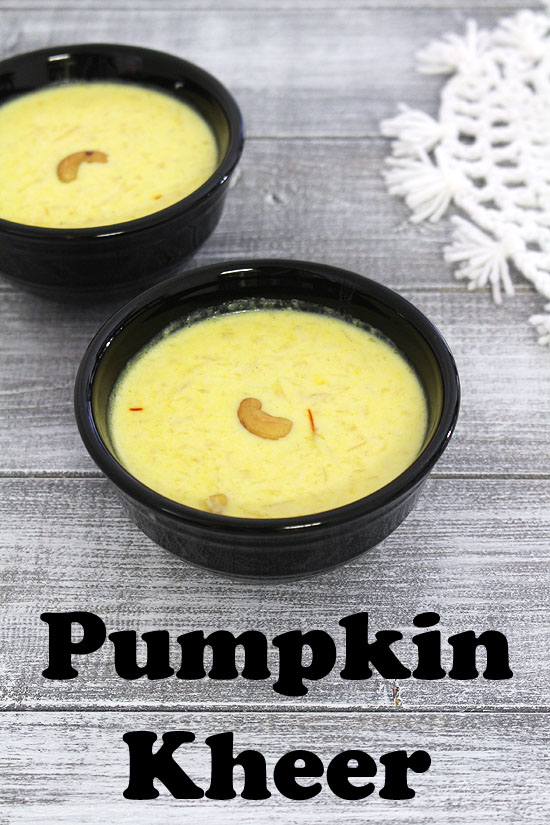 Pumpkin kheer recipe (kaddu ki kheer recipe), How to make kaddu kheer