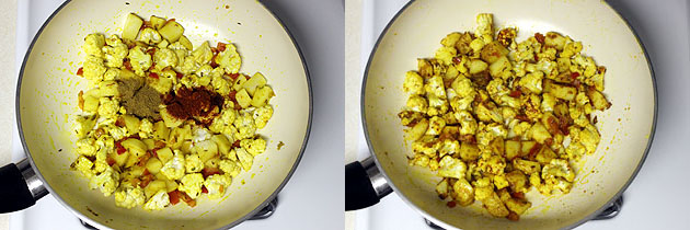 Aloo gobi recipe (How to make aloo gobi), Dry aloo gobi sabzi recipe