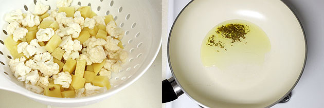 Aloo gobi recipe (How to make aloo gobi), Dry aloo gobi sabzi recipe