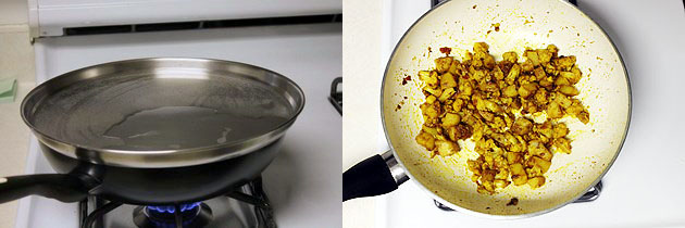 Aloo gobi recipe (How to make aloo gobi), Dry aloo gobi sabzi recipe